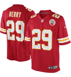 Mens Kansas City Chiefs Eric Berry Nike Red Team Color Limited Jersey