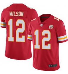 Nike Chiefs #12 Albert Wilson Red Team Color Mens Stitched NFL Vapor Untouchable Limited Jersey
