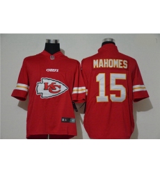 Nike Chiefs 15 Patrick Mahomes Red Vapor Untouchable Limited Jersey