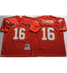 Nike Chiefs #16 Len Dawson Red Men's Stitched NFL throwback Jersey
