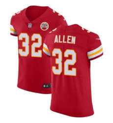 Nike Chiefs #32 Marcus Allen Red Team Color Mens Stitched NFL Vapor Untouchable Elite Jersey