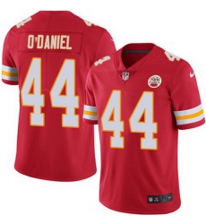 Nike Chiefs #44 Dorian O Daniel Red Team Color Mens Stitched NFL Vapor Untouchable Limited Jersey