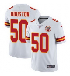 Nike Chiefs #50 Justin Houston White Mens Stitched NFL Vapor Untouchable Limited Jersey