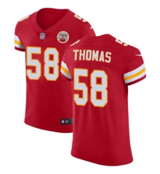 Nike Chiefs #58 Derrick Thomas Red Team Color Mens Stitched NFL Vapor Untouchable Elite Jersey