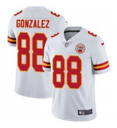 Nike Chiefs #88 Tony Gonzalez White Mens Stitched NFL Vapor Untouchable Limited Jersey