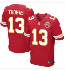 Nike Kansas City Chiefs #13 De 27Anthony Thomas Red Team Color Men 27s Stitched NFL Elite Jersey