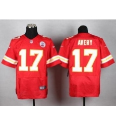 Nike Kansas City Chiefs 17 Donnie Avery Red Elite NFL Jersey