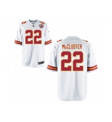 Nike Kansas City Chiefs 22 Dexter McCluster White Game NFL Jersey