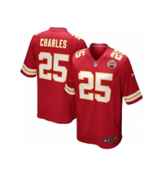 Nike Kansas City Chiefs 25 Jamaal Charles red Game NFL Jersey