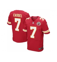 Nike Kansas City Chiefs 7 Matt Cassel red Game NFL Jersey