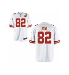 Nike Kansas City Chiefs 82 Dwayne Bowe White Game NFL Jersey