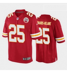 men clyde edwards helaire kansas city chiefs red game jersey 