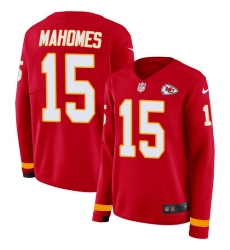 Nike Chiefs #15 Patrick Mahomes Red Team Color Women Stitched NFL Jersey