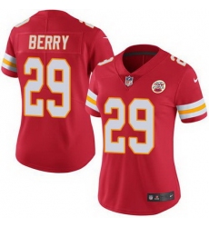 Nike Chiefs #29 Eric Berry Red Team Color Womens Stitched NFL Vapor Untouchable Limited Jersey