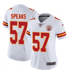 Nike Chiefs #57 Breeland Speaks White Womens Stitched NFL Vapor Untouchable Limited Jersey