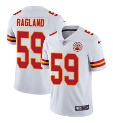 Nike Chiefs #59 Reggie Ragland White Youth Stitched NFL Vapor Untouchable Limited Jersey