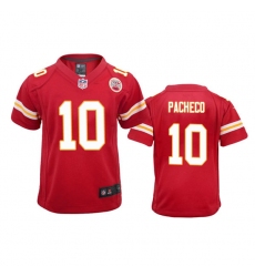 Youth Kansas City Chiefs #10 Isaih Pacheco Nike Red Limited Jersey
