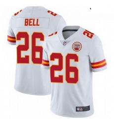 Youth Kansas City Chiefs 26 Le'Veon Bell White Color Vapor Untouchable Limited Jersey