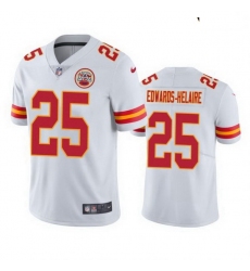 Youth Kansas City Chiefs Clyde Edwards-Helaire White 2020 NFL Vapor Limited Jersey