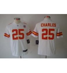 Youth Nike Kansas City Chiefs 25 Charles White LIMITED Jerseys