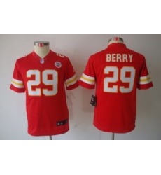 Youth Nike Kansas City Chiefs 29# Eric Berry Red Limited Jerseys