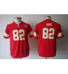 Youth Nike Kansas City Chiefs #82 Dwayne Bowe red Jersey