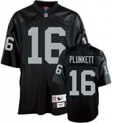 16 Jim Plunkett mitchell&ness Raiders Premier Jersey black