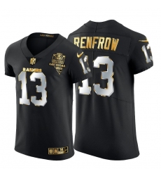 Las Vegas Raiders 13 Hunter Renfrow Men Nike Black Edition Vapor Untouchable Elite NFL Jersey