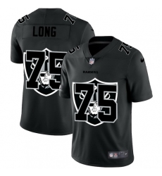 Las Vegas Raiders 75 Howie Long Men Nike Team Logo Dual Overlap Limited NFL Jersey Black