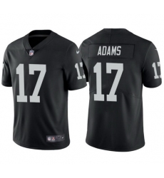 Men Las Vegas Raiders 17 Davante Adams Black Vapor Limited Stitched jersey