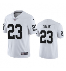 Men Las Vegas Raiders 23 Kenyan Drake White Vapor Limited Nike Jersey