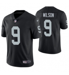 Men Las Vegas Raiders 9 Tyree Wilson Black 2023 Draft Vapor Limited Stitched Football Jersey