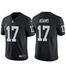 Men's Las Vegas Raiders #17 Davante Adams Black Vapor Limited Stitched Jersey