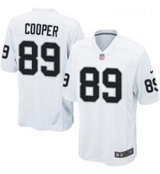 Mens Nike Oakland Raiders 89 Amari Cooper Game White NFL Jersey