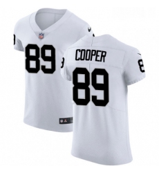 Mens Nike Oakland Raiders 89 Amari Cooper White Vapor Untouchable Elite Player NFL Jersey