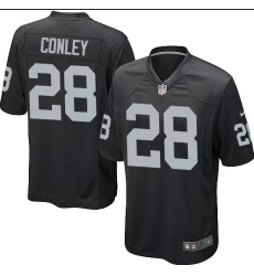 Mens Oakland Raiders #28 Gareon Conley Black Elite Jersey