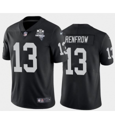 Men's Oakland Raiders Black #13 Hunter Renfrow 2020 Inaugural Season Vapor Limited Stitched NFL Jersey