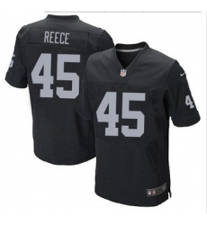 NEW Oakland Raiders #45 Marcel Reece Black Team Color mens Stitched NFL Elite Jersey