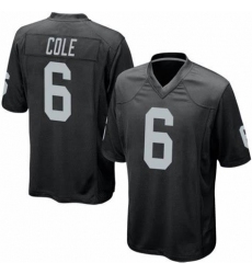 Nike A.J. Cole III Raiders Men's Black Team Jersey