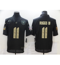 Nike Las Vegas Raiders 11 Henry Ruggs III Black Camo 2020 Salute To Service Limited Jersey