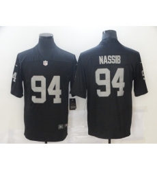Nike Las Vegas Raiders 94 Carl Nassib Black Vapor Untouchable Limited Jersey
