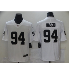 Nike Las Vegas Raiders 94 Carl Nassib White Vapor Untouchable Limited Jersey
