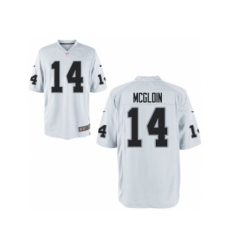Nike Oakland Raiders 14 Matt McGloin Elite White NFL Jersey