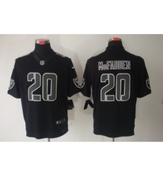 Nike Oakland Raiders 20 Darren Mcfadden Black Limited Impact NFL Jersey