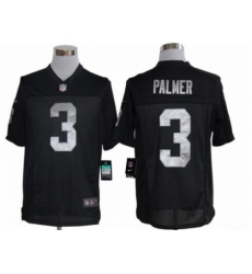 Nike Oakland Raiders 3 Carson Palmer Black Limited NFL Jersey