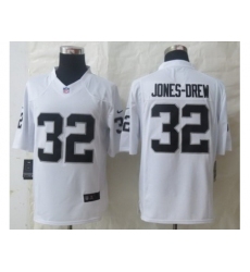 Nike Oakland Raiders 32 Maurice Jones-Drew White Game NFL Jersey