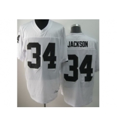 Nike Oakland Raiders 34 Bo.Jackson White Elite NFL Jersey