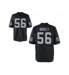 Nike Oakland Raiders 56 LaMarr Woodley black game NFL Jersey
