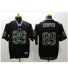 Nike Oakland Raiders #89 Amari Cooper Black Mens Stitched NFL Elite Camo Fashion Jersey