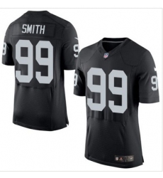 Nike Oakland Raiders #99 Aldon Smith Black Team Color Men 27s Stitched NFL New Elite Jersey